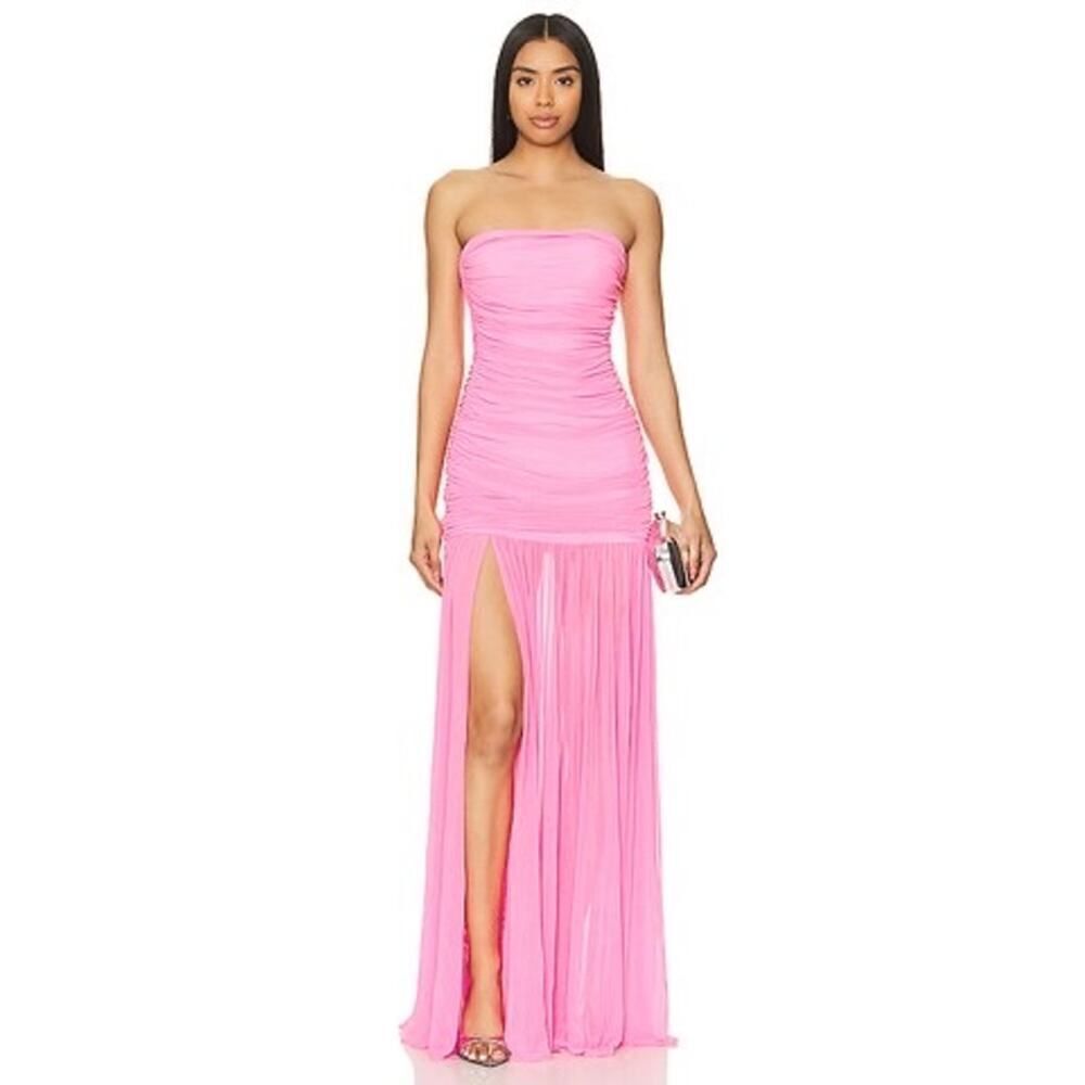 Retrofete Adele Dress in Candy Pink XL